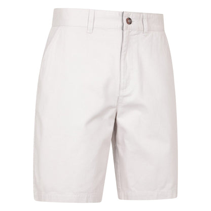 Off White - Back - Mountain Warehouse Mens Organic Chino Shorts
