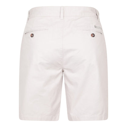 Off White - Side - Mountain Warehouse Mens Organic Chino Shorts