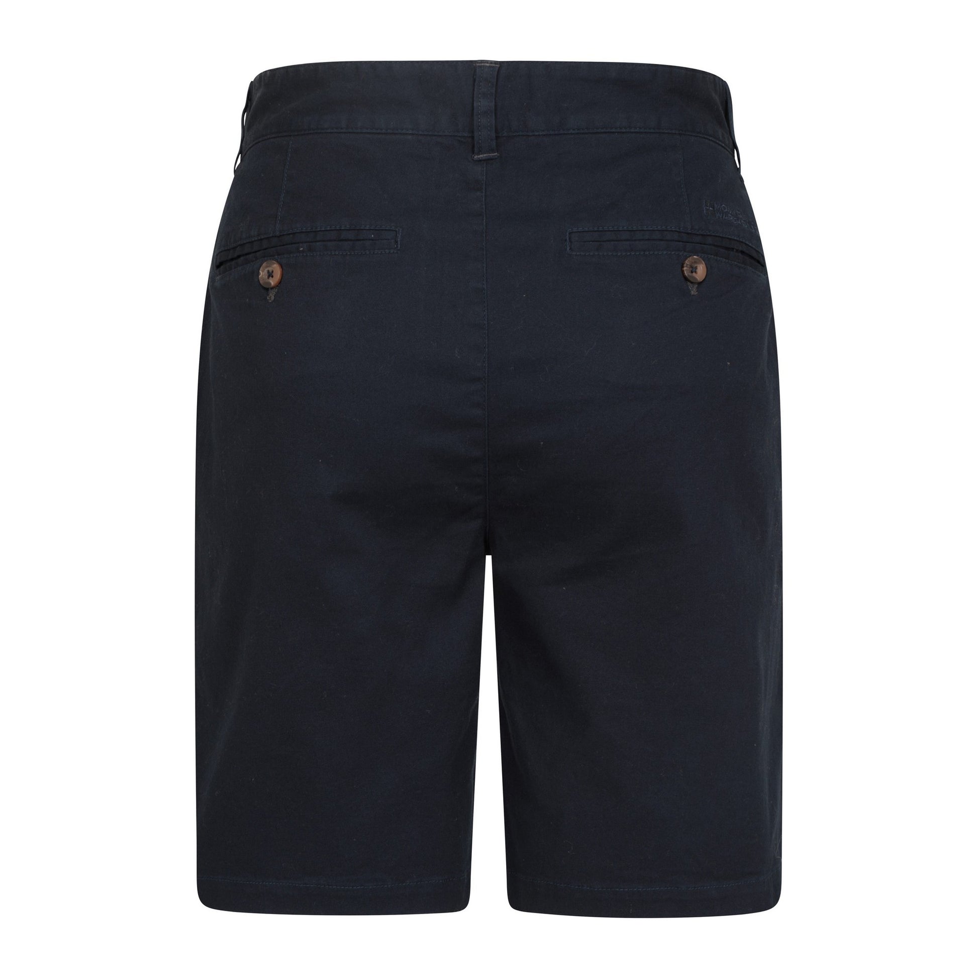 Navy - Back - Mountain Warehouse Mens Organic Chino Shorts