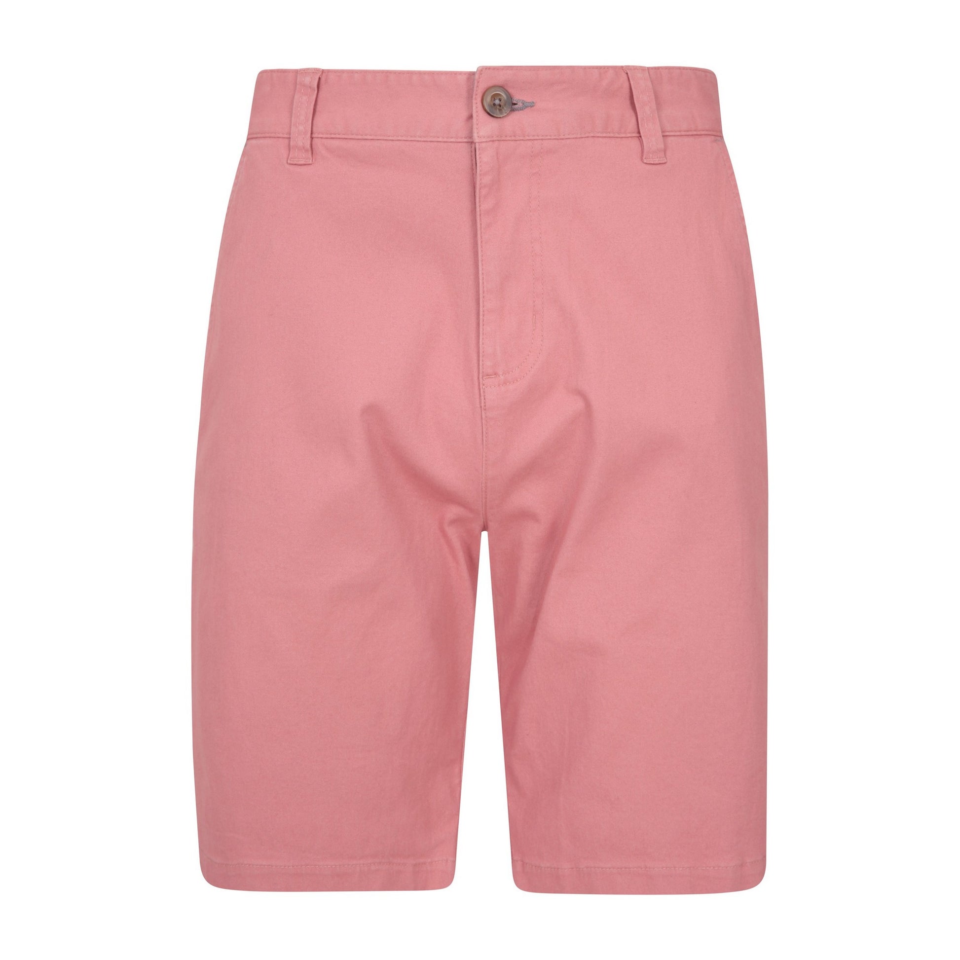 Pink - Side - Mountain Warehouse Mens Organic Chino Shorts