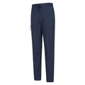Navy - Side - Mountain Warehouse Womens-Ladies Venture Water Resistant Trousers