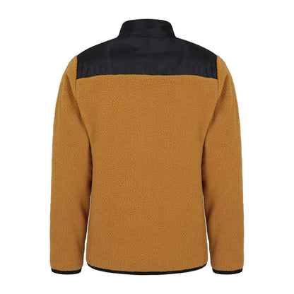 Yellow - Back - Mountain Warehouse Mens Regis Fleece Jacket