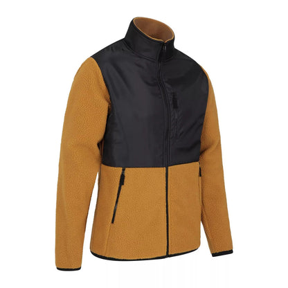 Yellow - Side - Mountain Warehouse Mens Regis Fleece Jacket