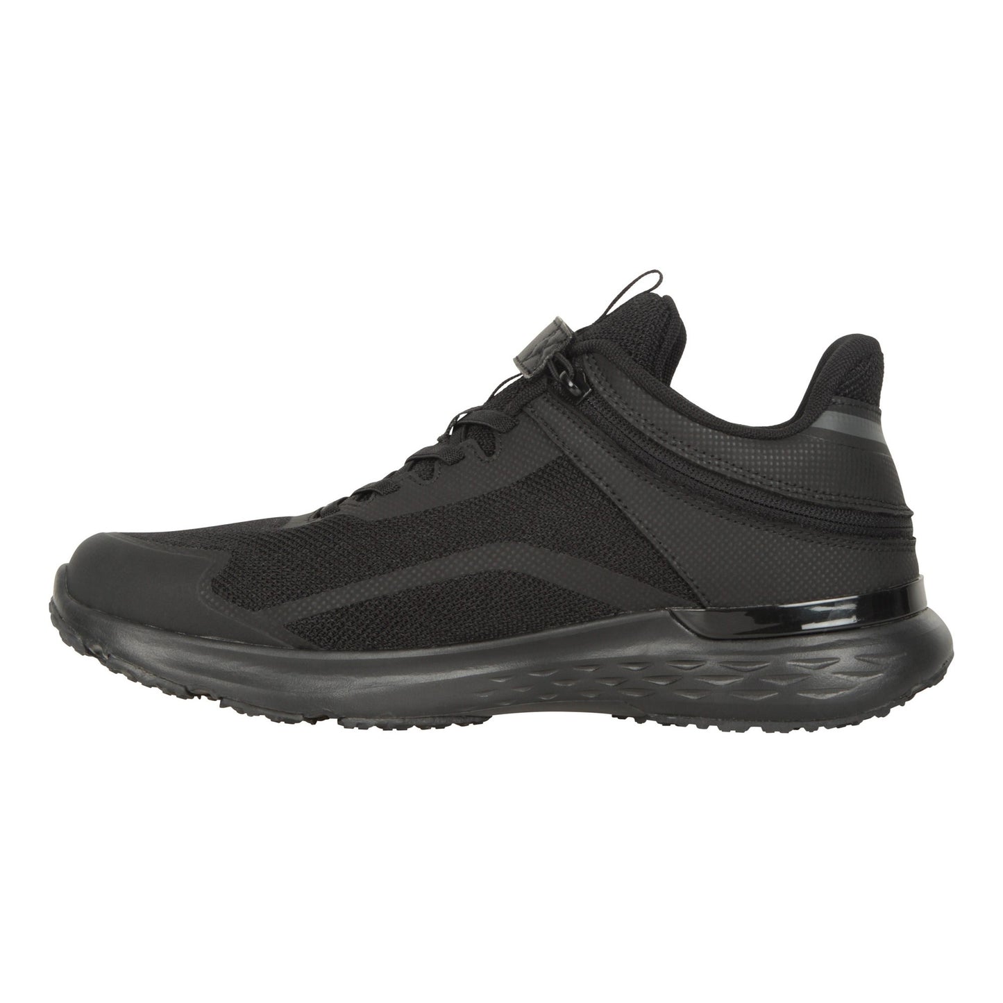Black - Side - Mountain Warehouse Mens Solar Adaptive Recycled Trainers