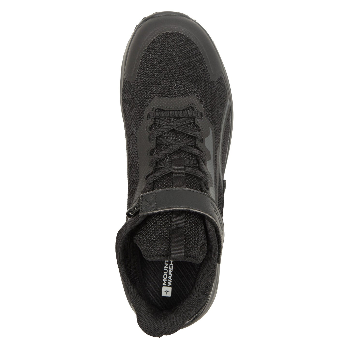 Black - Pack Shot - Mountain Warehouse Mens Solar Adaptive Recycled Trainers
