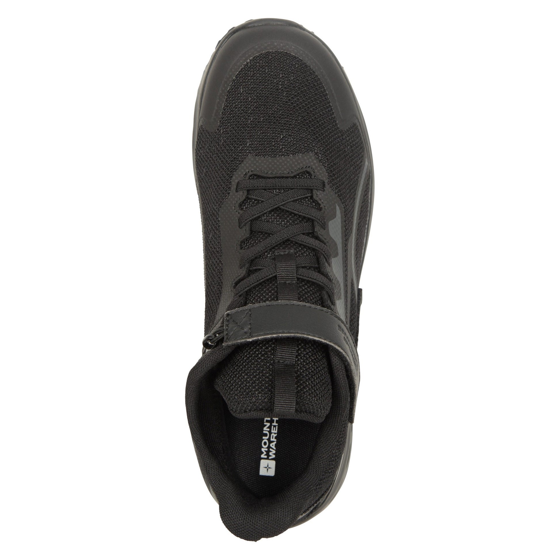 Black - Pack Shot - Mountain Warehouse Mens Solar Adaptive Recycled Trainers