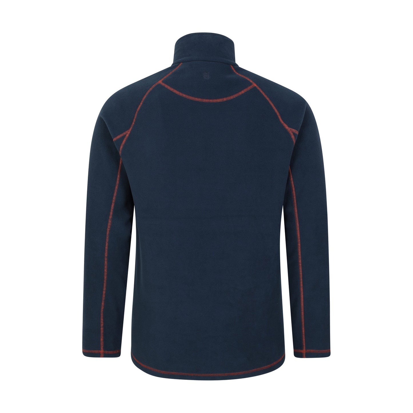 Navy - Back - Mountain Warehouse Mens Ashbourne II Half Zip Fleece Top