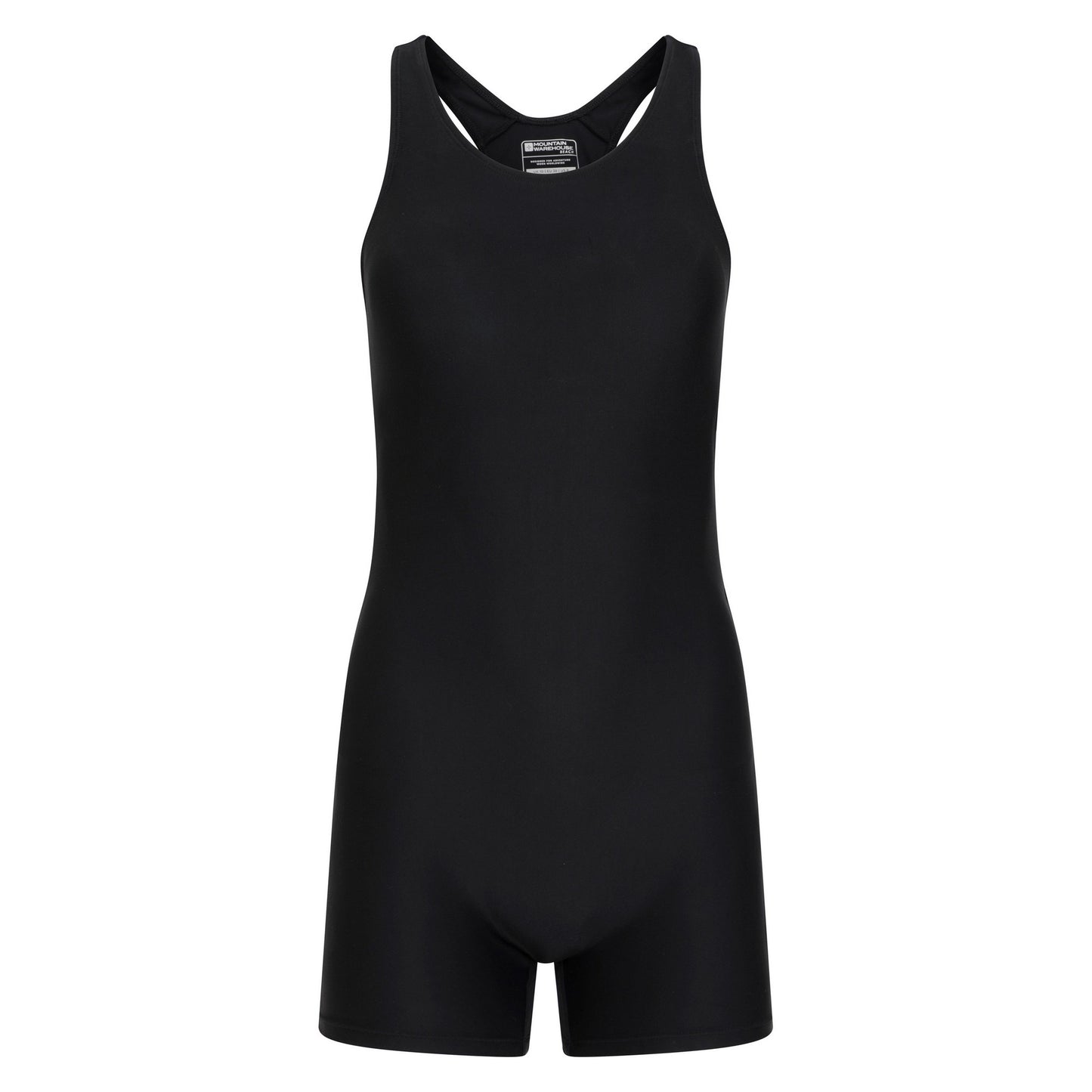 Black - Front - Mountain Warehouse Womens-Ladies Shorty Legsuit