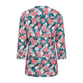 Mixed - Back - Mountain Warehouse Womens-Ladies Petra Floral 3-4 Sleeve Shirt