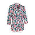 Mixed - Lifestyle - Mountain Warehouse Womens-Ladies Petra Floral 3-4 Sleeve Shirt