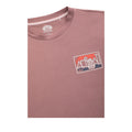 Purple - Side - Animal Mens Tommy Back Print Organic Long-Sleeved T-Shirt