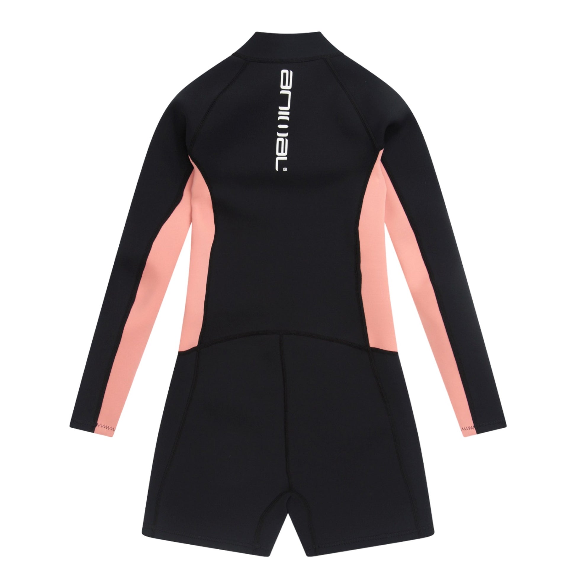Jet Black - Back - Mountain Warehouse Womens-Ladies Soleil Short Wetsuit