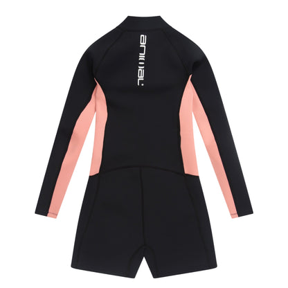 Jet Black - Back - Mountain Warehouse Womens-Ladies Soleil Short Wetsuit