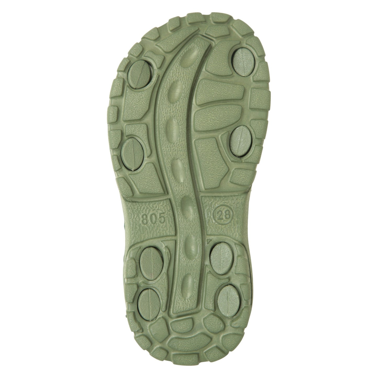 Green - Side - Mountain Warehouse Boys Camouflage Sandals