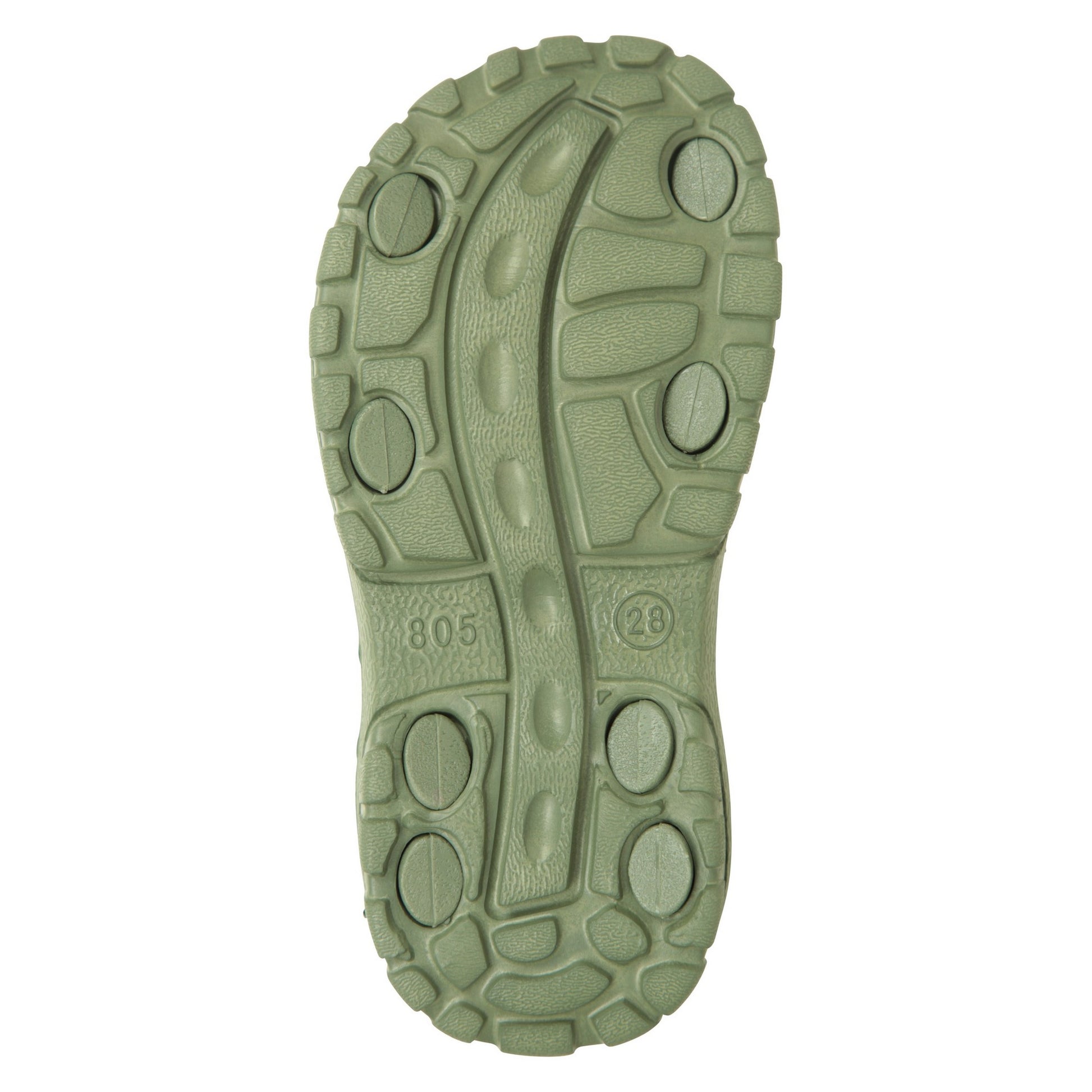 Green - Side - Mountain Warehouse Boys Camouflage Sandals