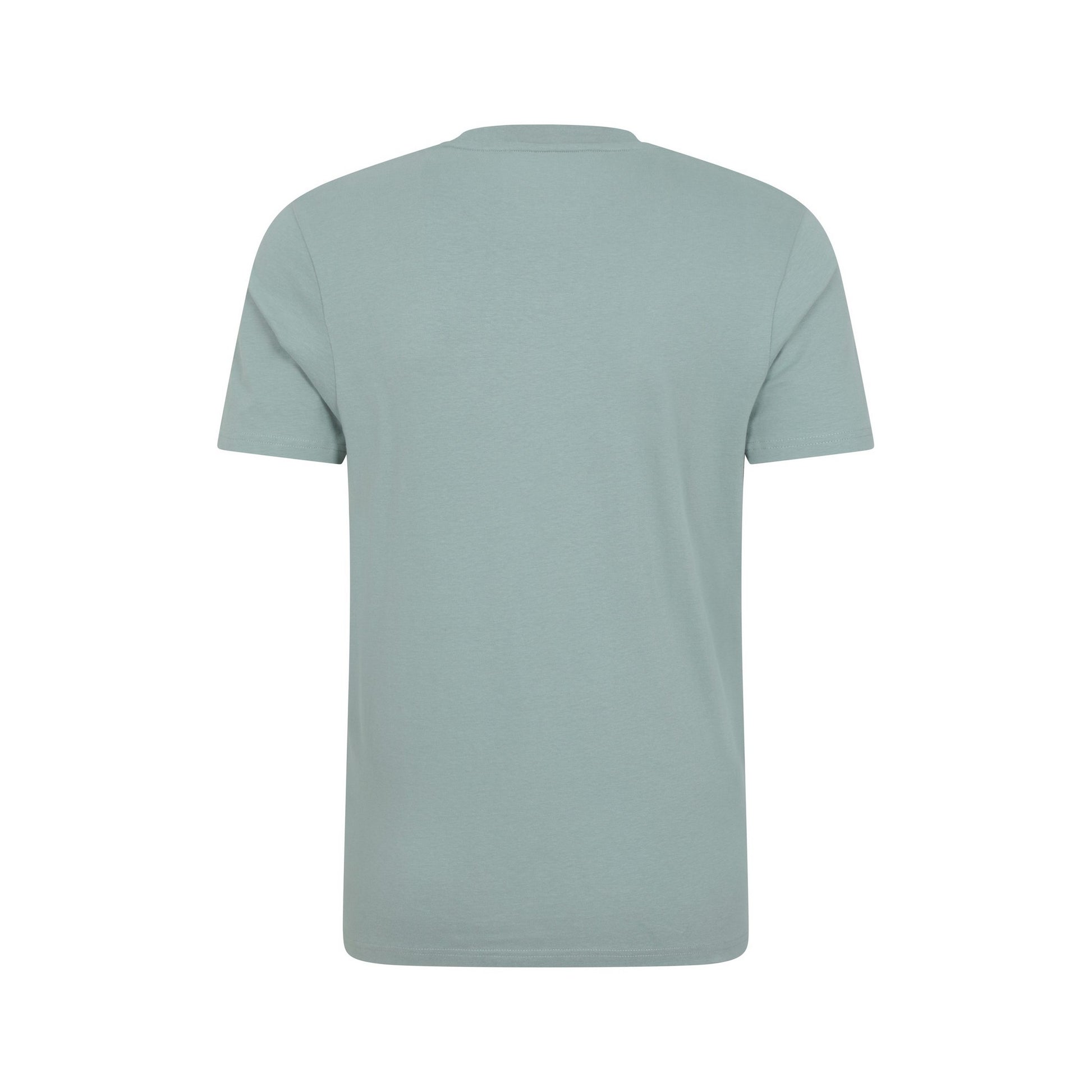 Pale Green - Back - Mountain Warehouse Mens St Davids Printed Organic T-Shirt