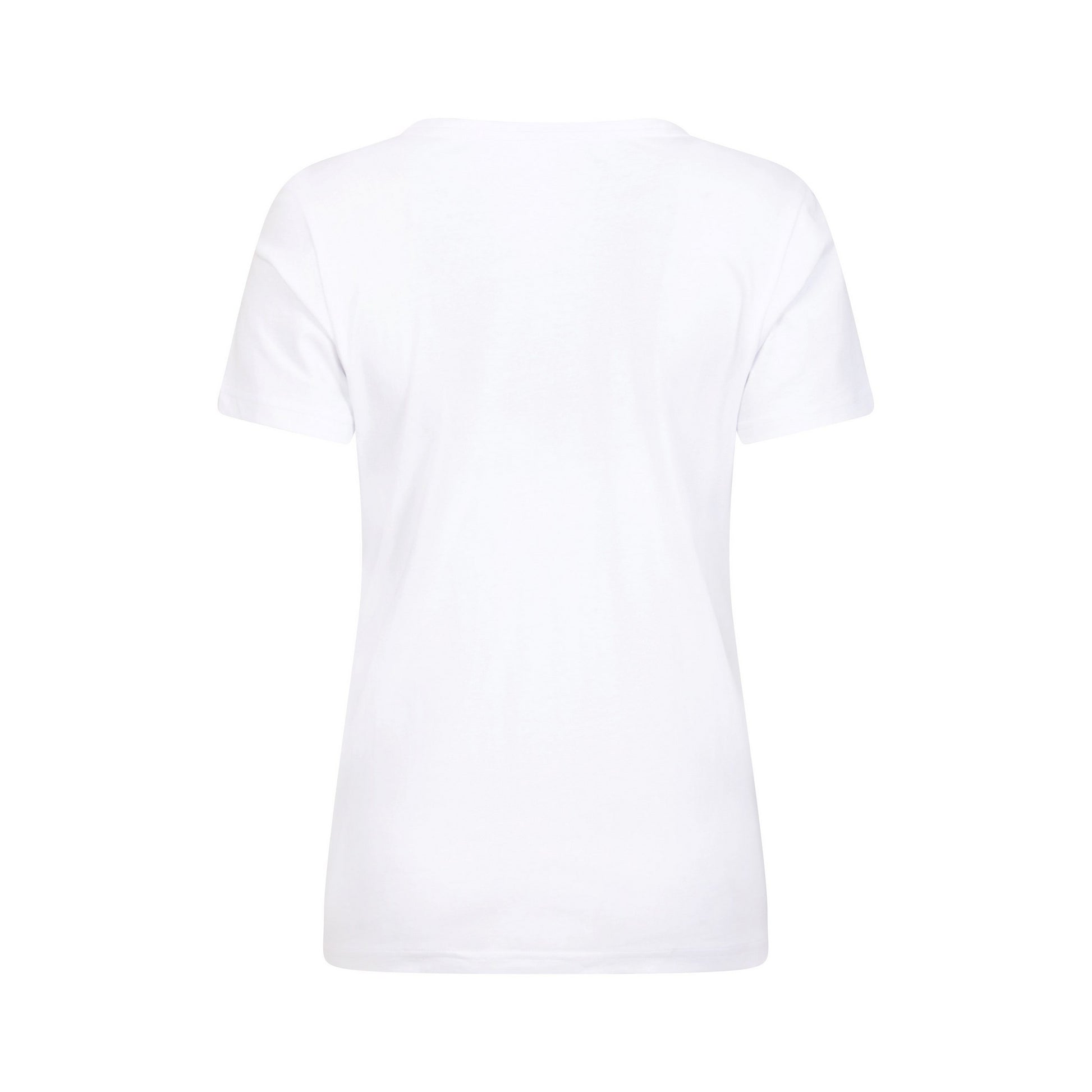 White - Back - Mountain Warehouse Womens-Ladies Postcard Palm Organic T-Shirt