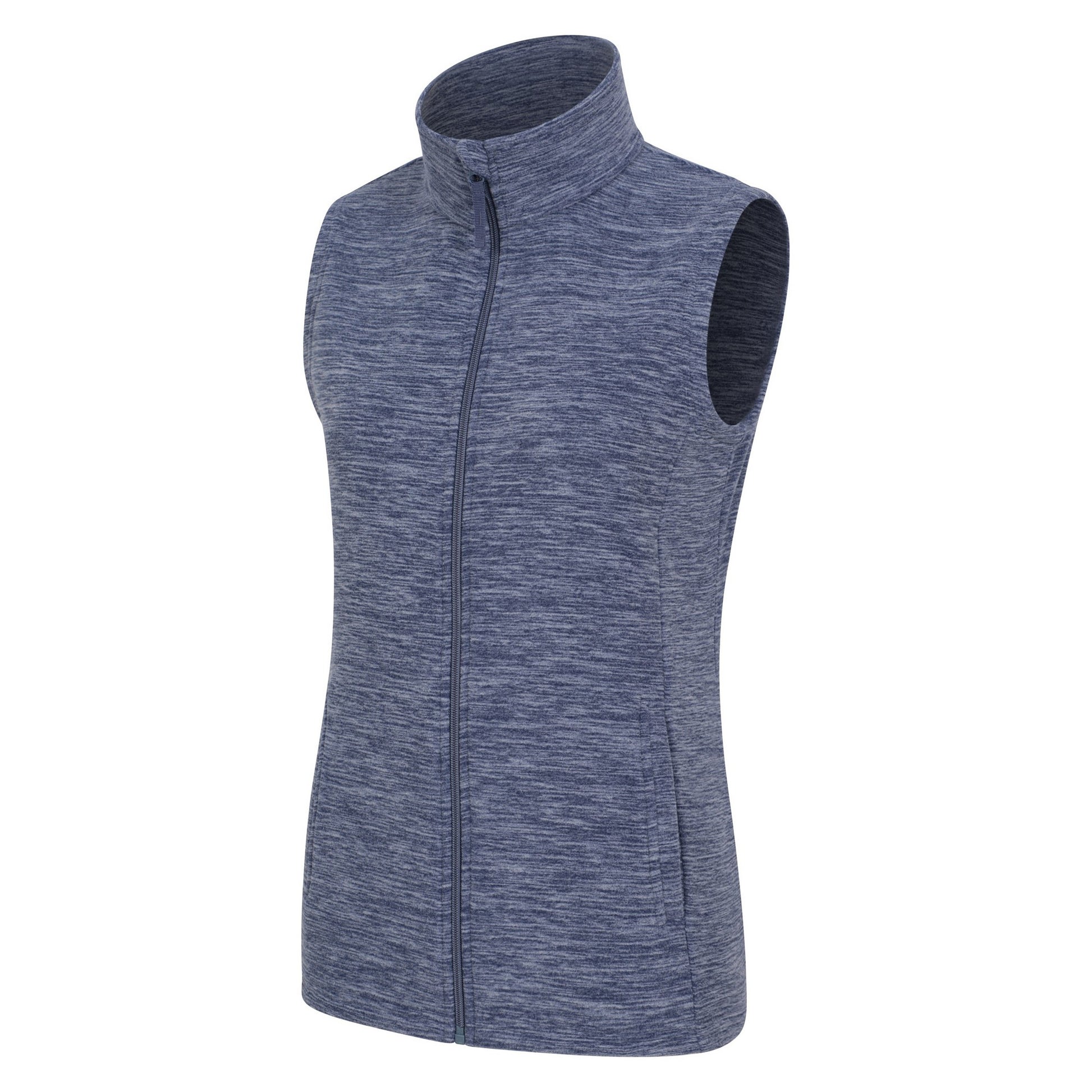 Dark Blue - Side - Mountain Warehouse Womens-Ladies Snowdon Gilet
