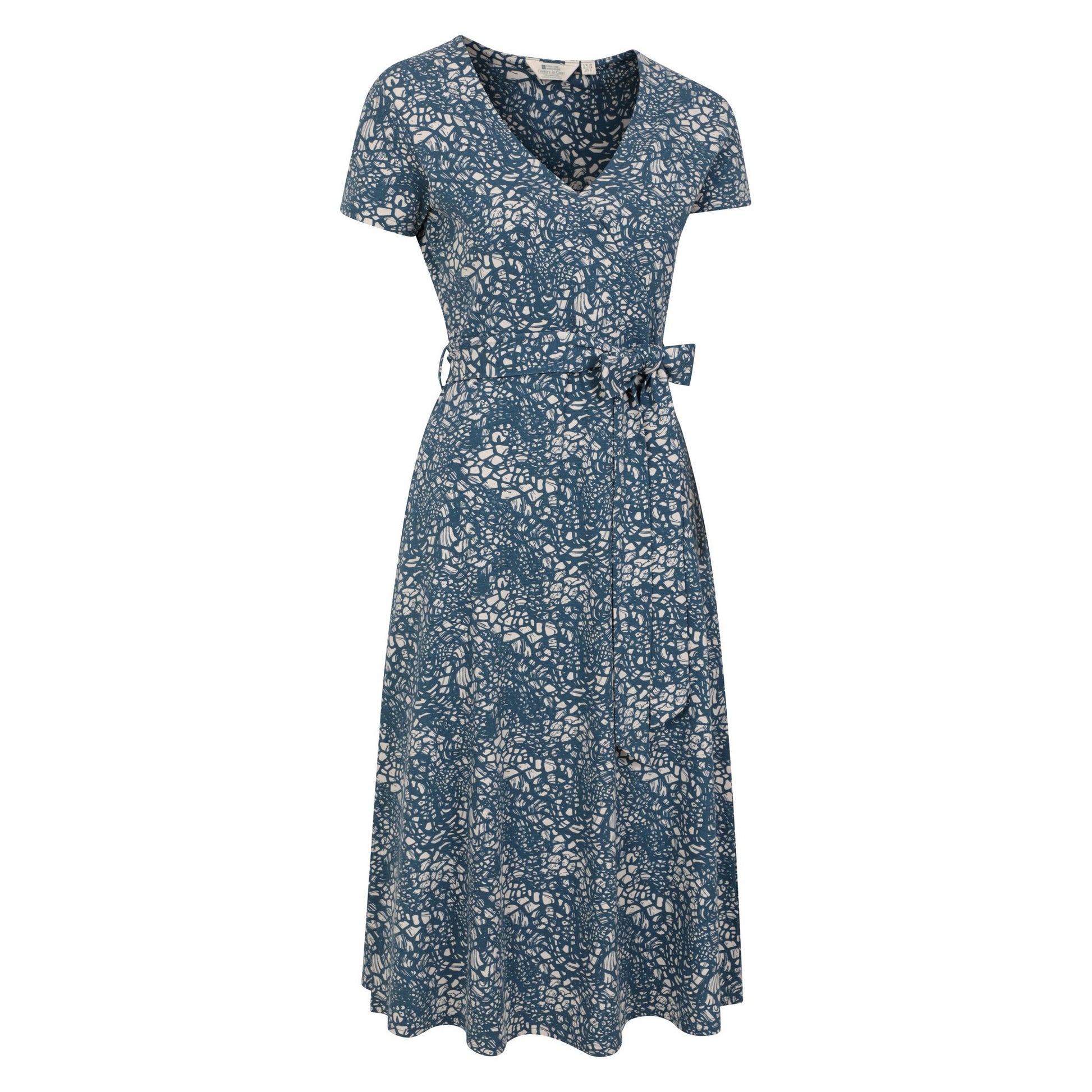 Dark Blue - Lifestyle - Mountain Warehouse Womens-Ladies Santorini Wrap Midi Dress