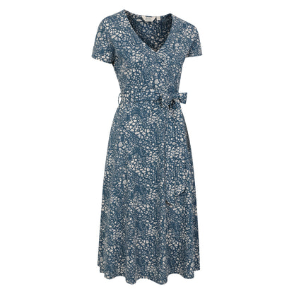 Dark Blue - Lifestyle - Mountain Warehouse Womens-Ladies Santorini Wrap Midi Dress