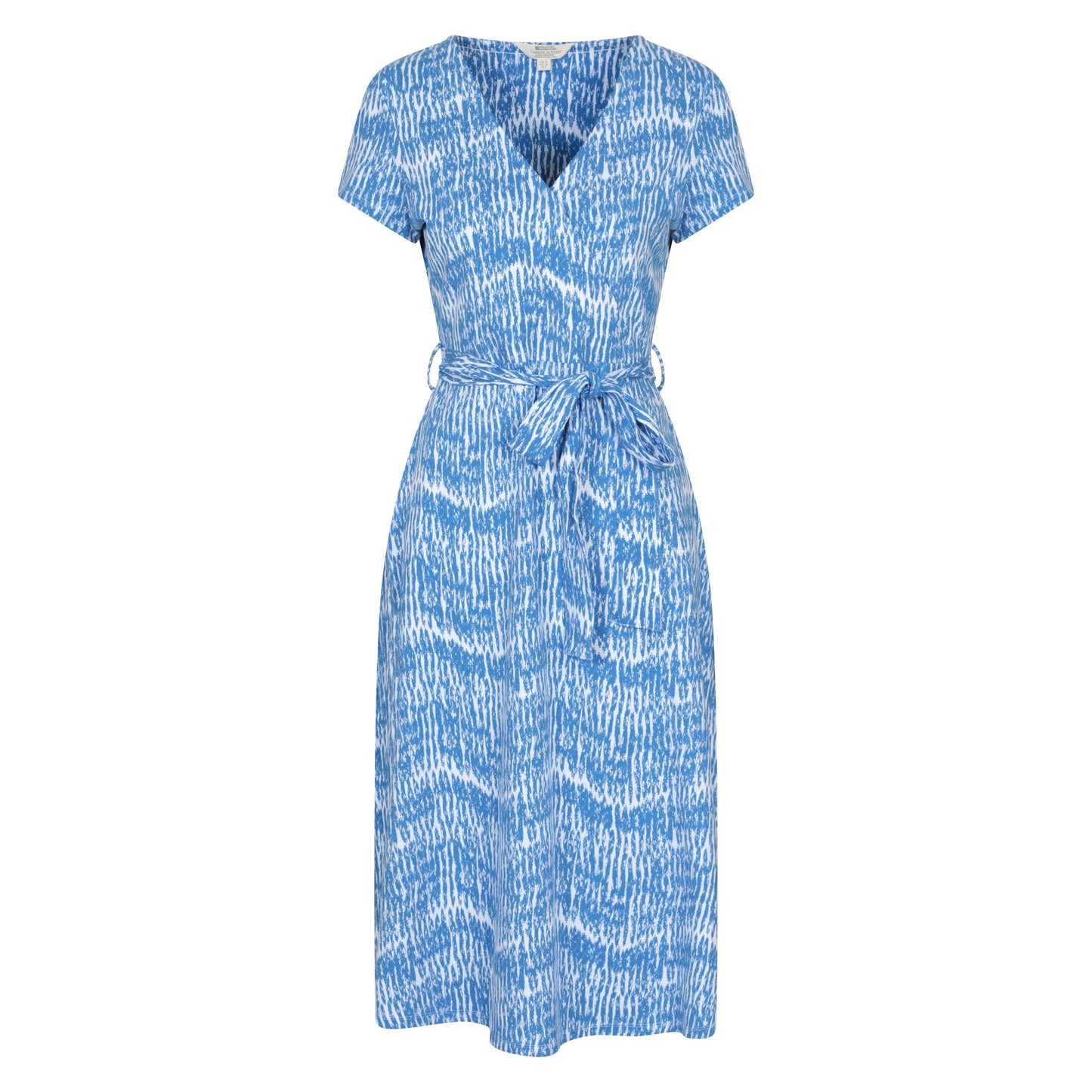 Bright Blue - Front - Mountain Warehouse Womens-Ladies Santorini Wrap Midi Dress