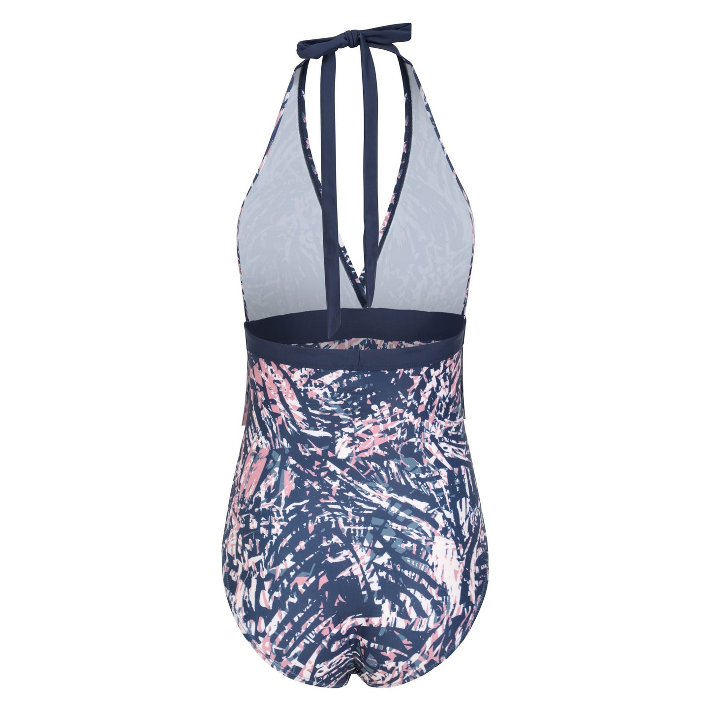 Navy - Back - Mountain Warehouse Womens-Ladies Ocean Notion One Piece Swimsuit