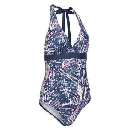 Navy - Lifestyle - Mountain Warehouse Womens-Ladies Ocean Notion One Piece Swimsuit
