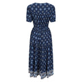 Dark Blue - Back - Mountain Warehouse Womens-Ladies Morocco Midi Dress
