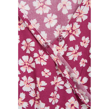 Berry - Pack Shot - Mountain Warehouse Womens-Ladies Oasis Tiered Midi Dress