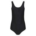 Black - Front - Mountain Warehouse Womens-Ladies Harlyn One Piece Swimsuit