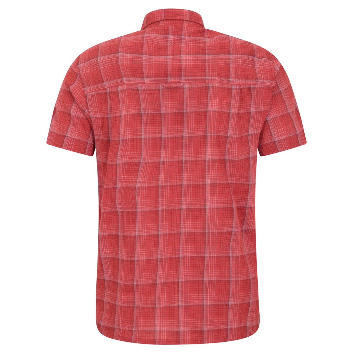 Active Red - Back - Mountain Warehouse Mens Cotton Shirt