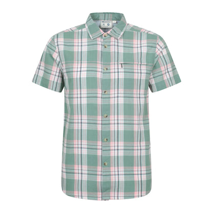 Bright Green - Front - Mountain Warehouse Mens Cotton Shirt