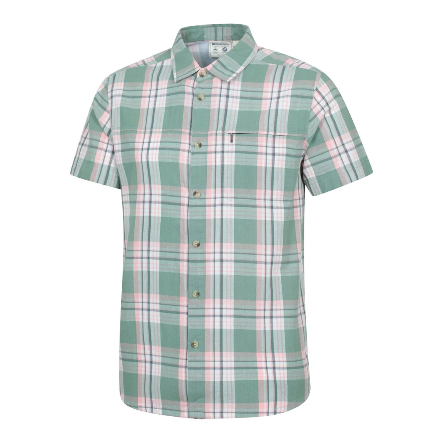 Bright Green - Lifestyle - Mountain Warehouse Mens Cotton Shirt