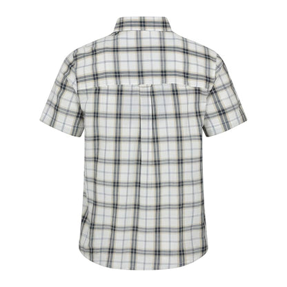 Off White - Back - Mountain Warehouse Mens Cotton Shirt