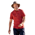 Red - Front - Mountain Warehouse Mens Cotton Shirt