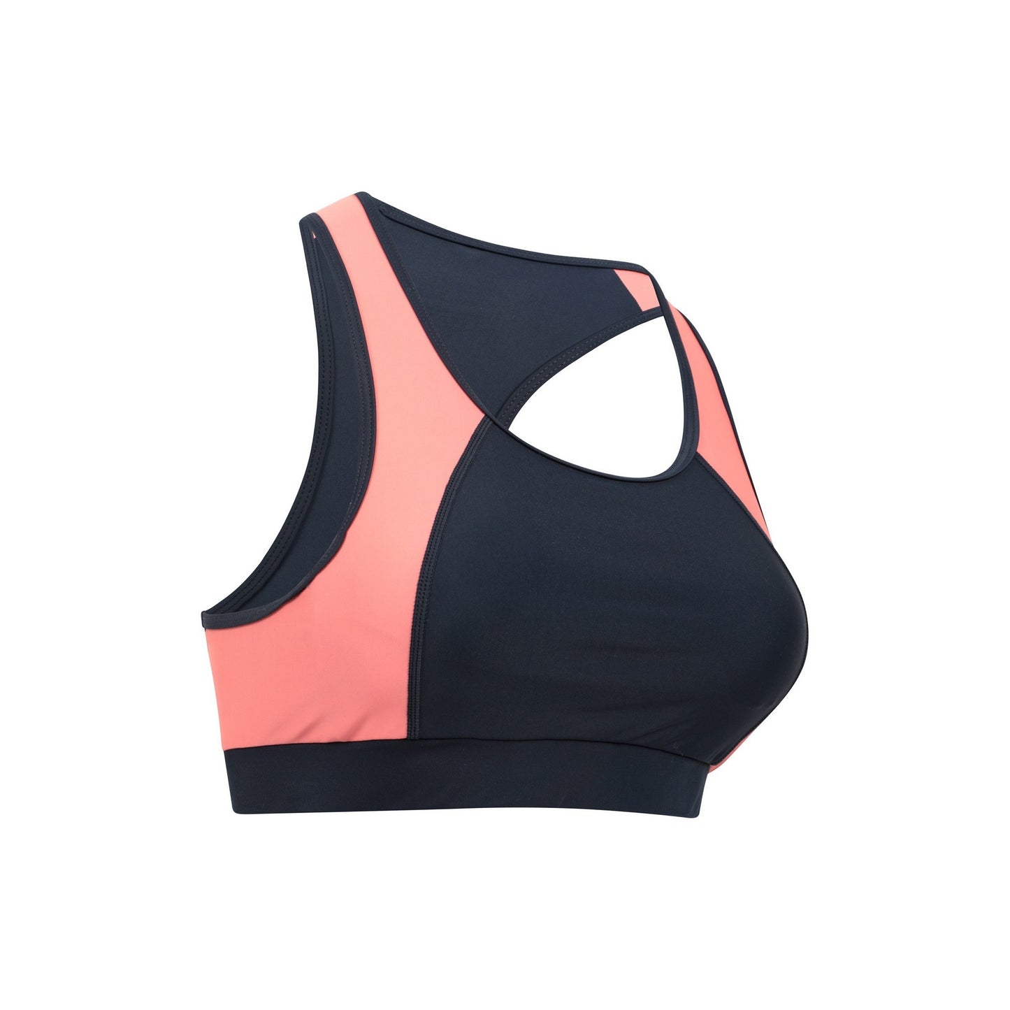 Navy - Side - Mountain Warehouse Womens-Ladies Take The Plunge Bikini Top
