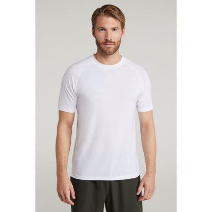 White - Front - Mountain Warehouse Mens Quick Dry T-Shirt