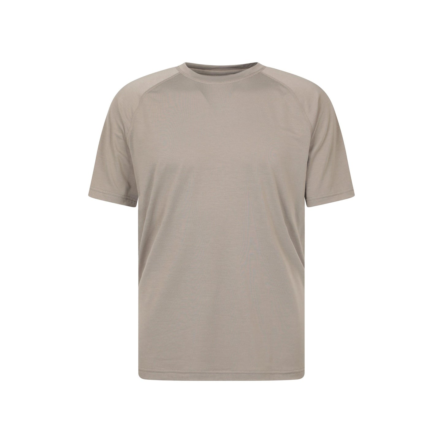Dark Beige - Front - Mountain Warehouse Mens Quick Dry T-Shirt