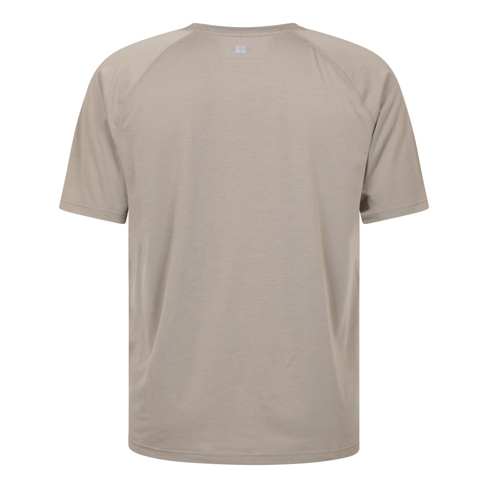 Dark Beige - Back - Mountain Warehouse Mens Quick Dry T-Shirt
