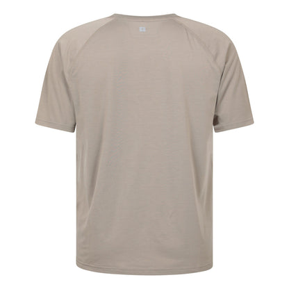 Dark Beige - Back - Mountain Warehouse Mens Quick Dry T-Shirt