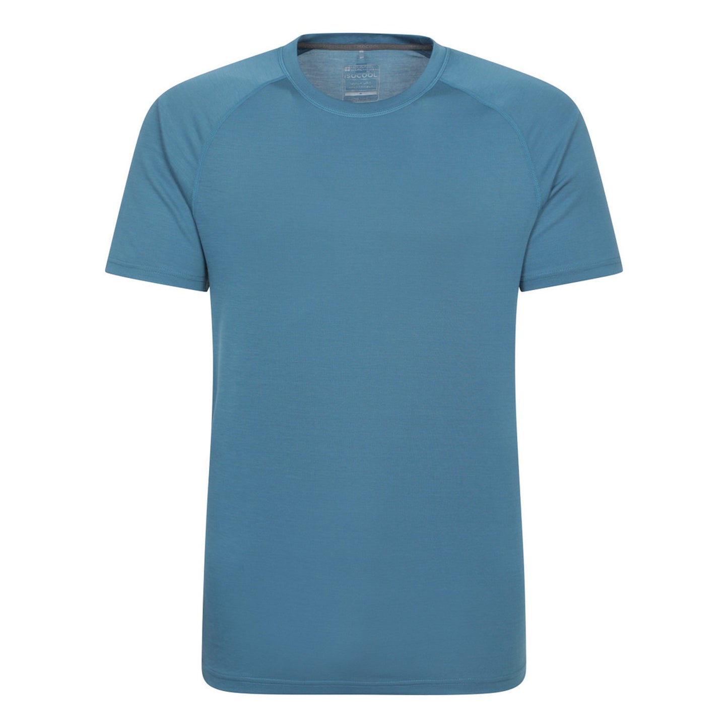 Light Blue - Front - Mountain Warehouse Mens Quick Dry T-Shirt