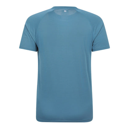 Light Blue - Back - Mountain Warehouse Mens Quick Dry T-Shirt