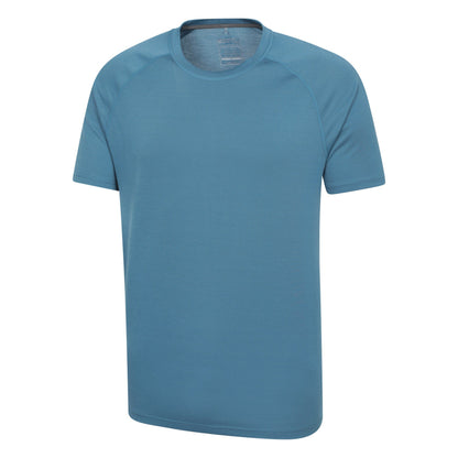 Light Blue - Lifestyle - Mountain Warehouse Mens Quick Dry T-Shirt