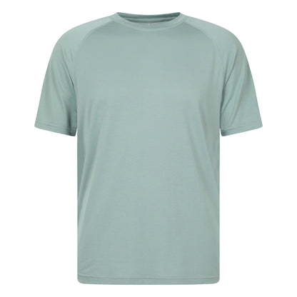 Light Khaki - Front - Mountain Warehouse Mens Quick Dry T-Shirt