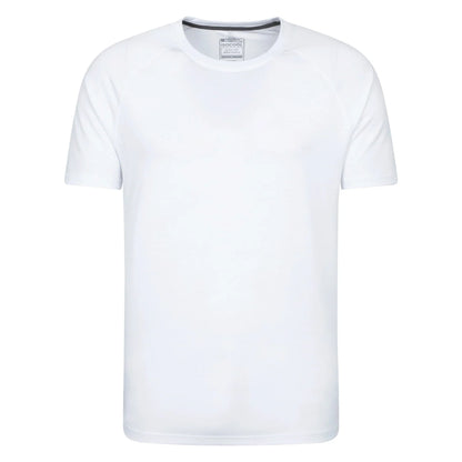 White - Front - Mountain Warehouse Mens Quick Dry T-Shirt