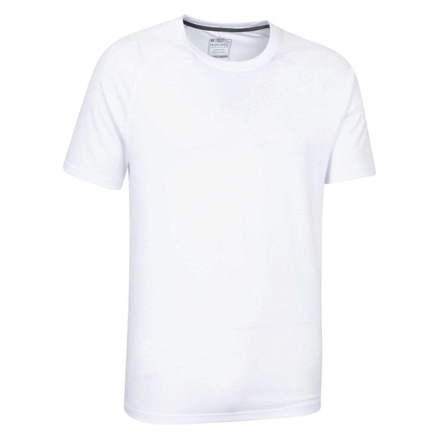 White - Side - Mountain Warehouse Mens Quick Dry T-Shirt