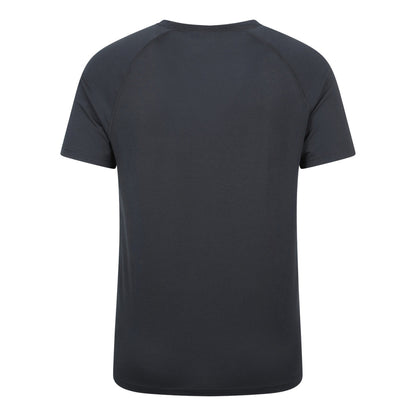 Black - Back - Mountain Warehouse Mens Quick Dry T-Shirt