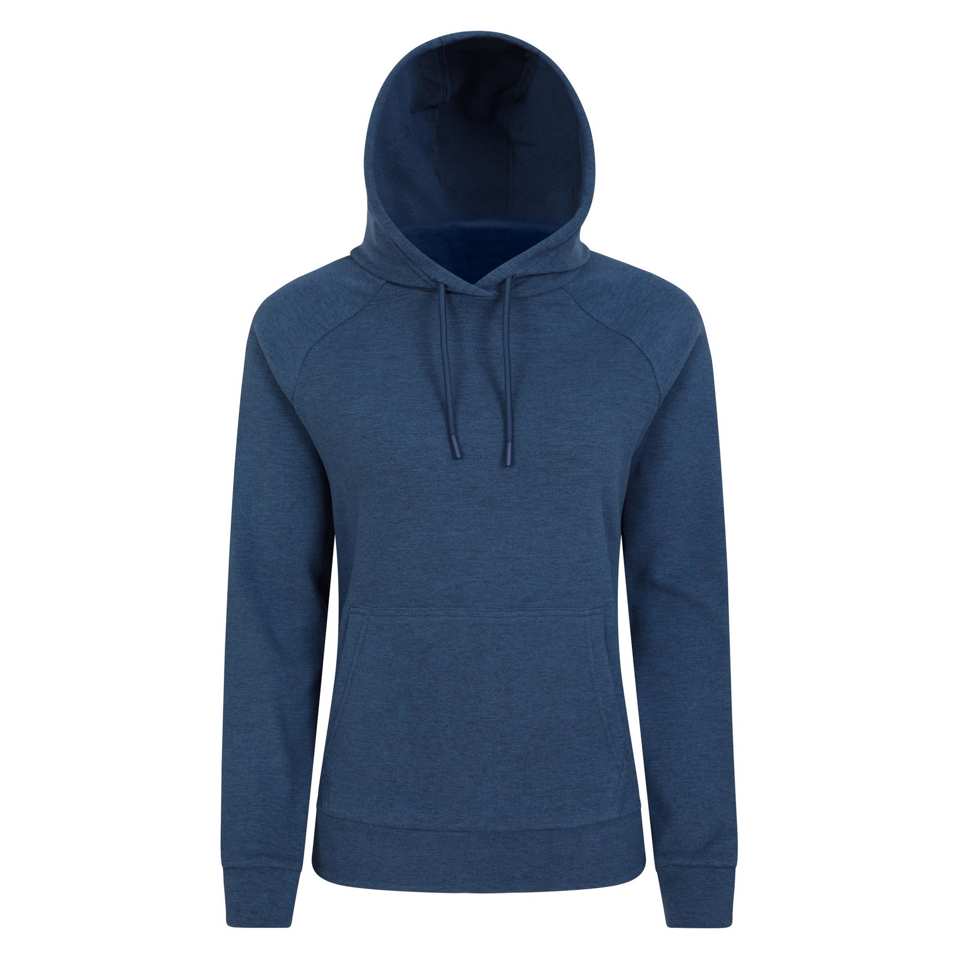 Navy - Front - Mountain Warehouse Womens-Ladies Strath Soft Touch Hoodie
