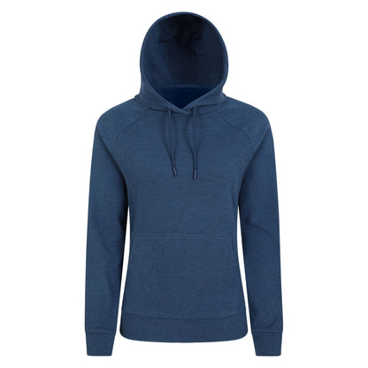 Navy - Front - Mountain Warehouse Womens-Ladies Strath Soft Touch Hoodie