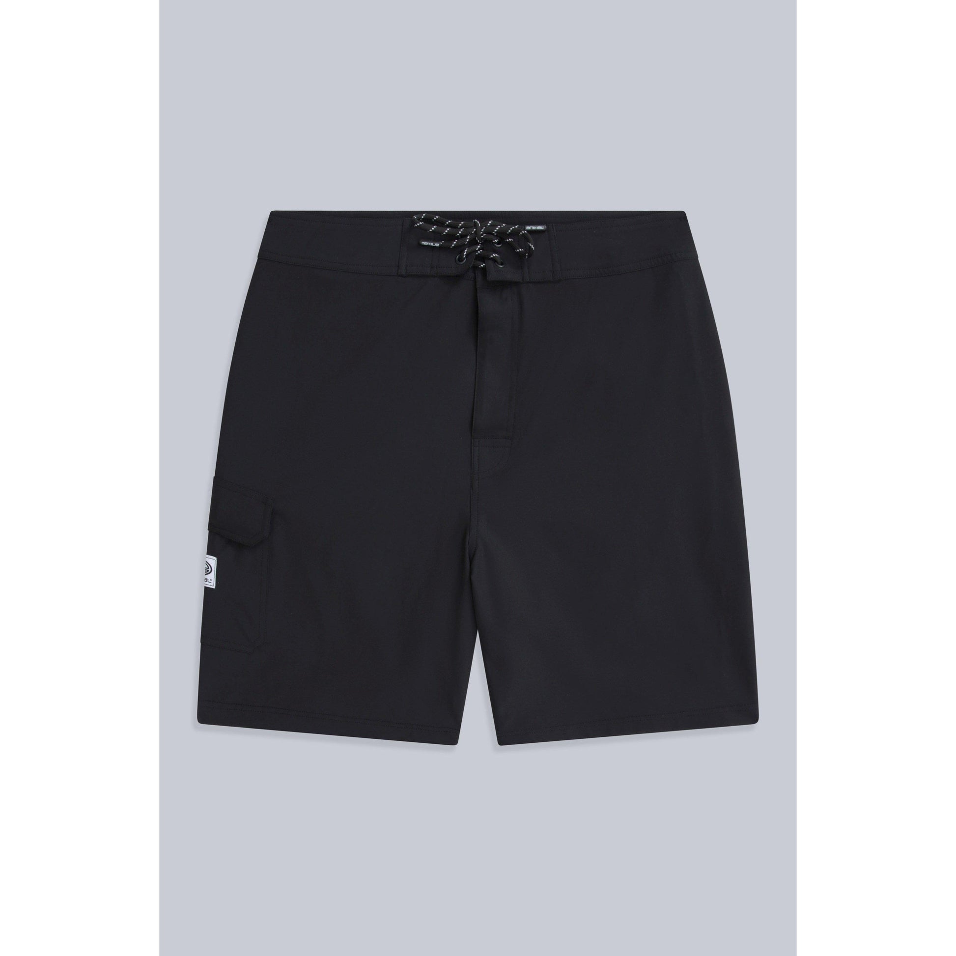 Black - Front - Animal Mens Brett Recycled Boardshorts